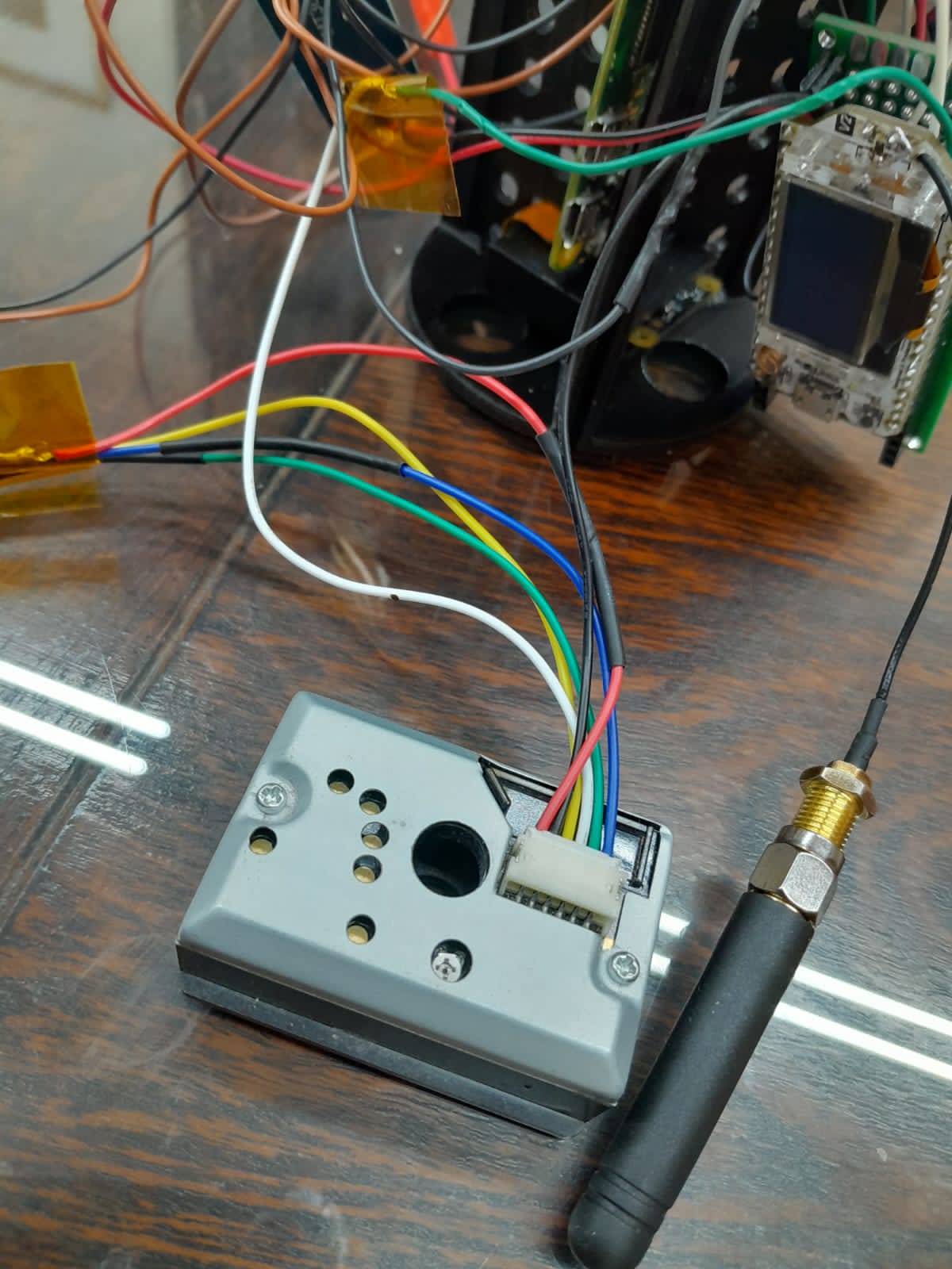 sensor de polvo